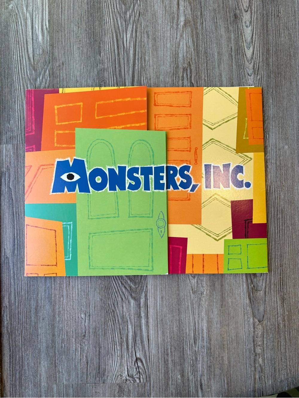 Disney Pixar Monster’s Inc. Exclusive Lithograph Portfolio Set